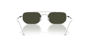 Oliver Peoples 1989C avec une monture Argent et des verres Vert - image 5