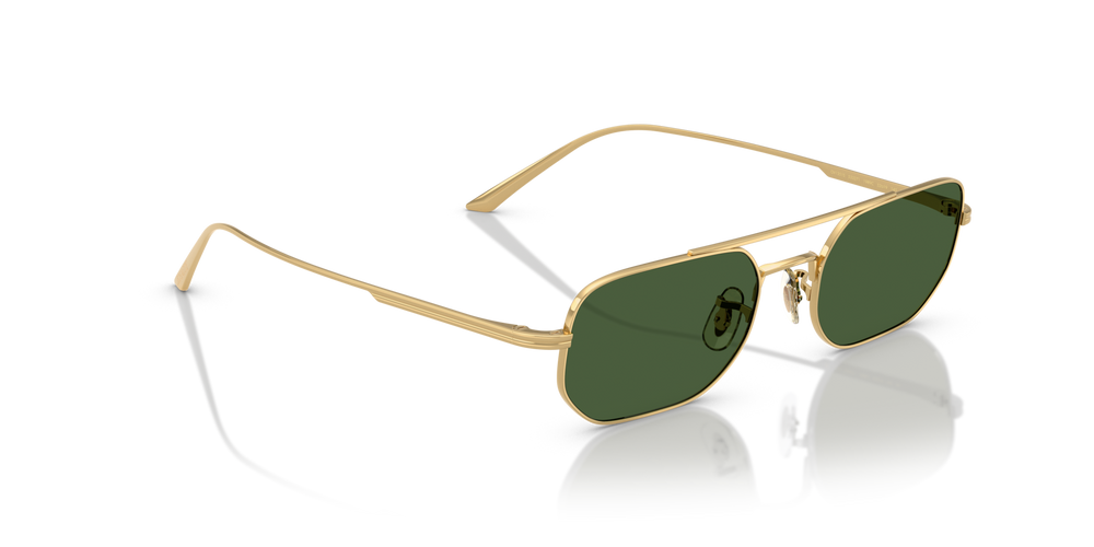 Oliver Peoples 1989C avec une monture Or et des verres Vert - image 3