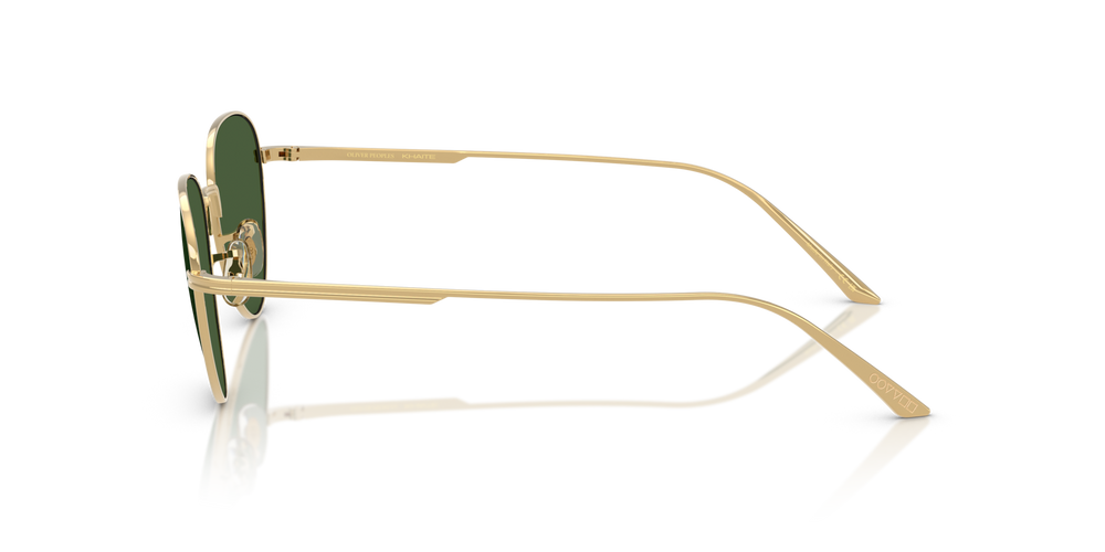 Oliver Peoples 1991C con montura Oro y lentes Verde - imagen 4