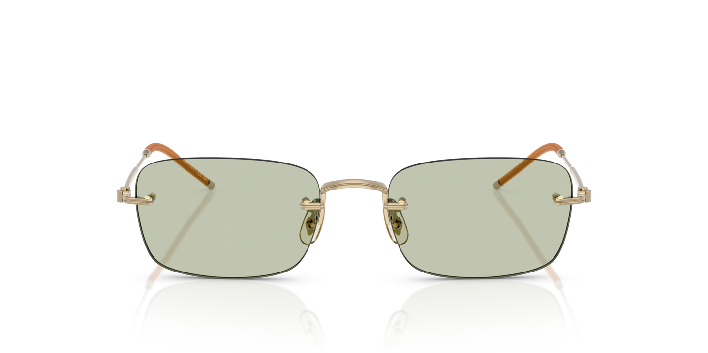 Oliver Peoples TK-10 avec monture Or - Image Matériau
