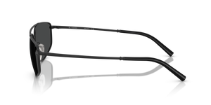 Oliver Peoples R-14 avec une monture Noir mat et des verres Gris - image 4