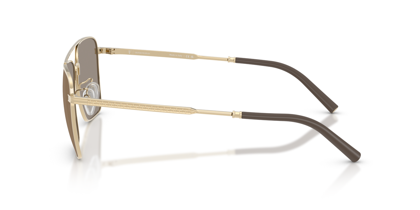 Oliver Peoples R-15 con montura Oro y lentes Oro - Imagen Filigranas