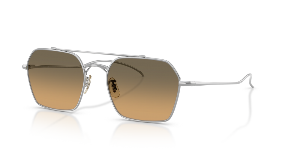 Oliver Peoples TK-15 avec une monture Argent et des verres Brun - image 7
