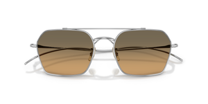 Oliver Peoples TK-15 avec une monture Argent et des verres Brun - image 6