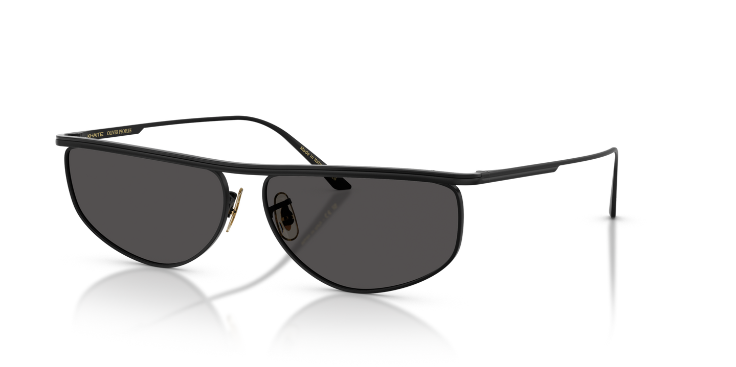 Oliver Peoples 1986C with Matte Black/Black frame and Grey lenses - Image Windsor Rim
