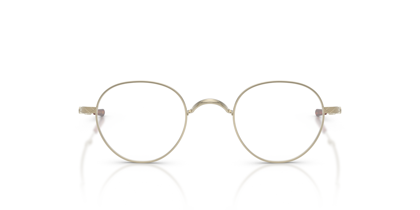 Oliver Peoples Kinston avec monture Or Brush - Image Matériau