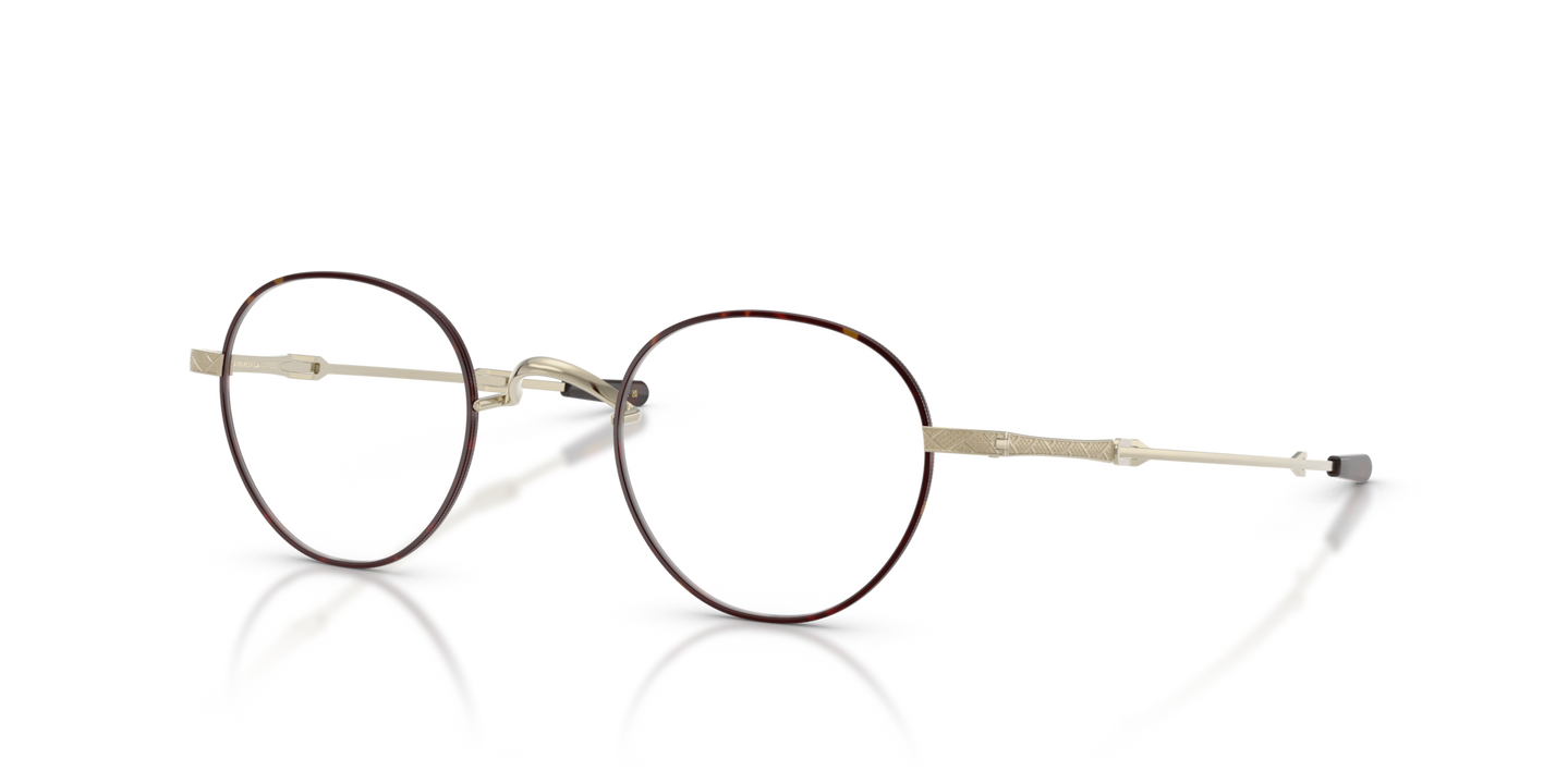 Oliver Peoples Kinston with Brushed Gold/Tortoise frame - Image Filigree