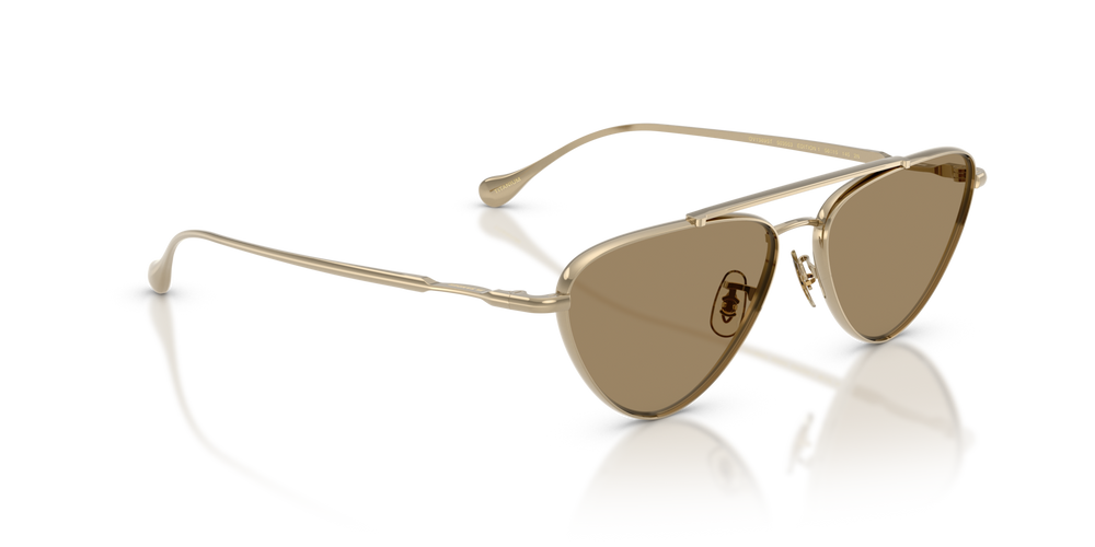 Oliver Peoples Edition 1、ゴールドフレーム、グレーレンズ - 画像 3