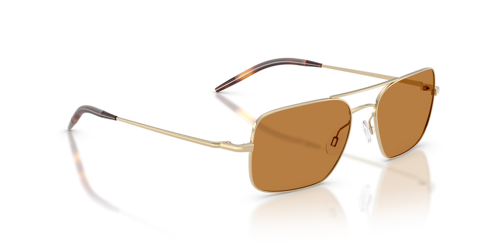 Sie Oliver Peoples Victory II mit Gold Gestell und Braun Gläsern - bild 3