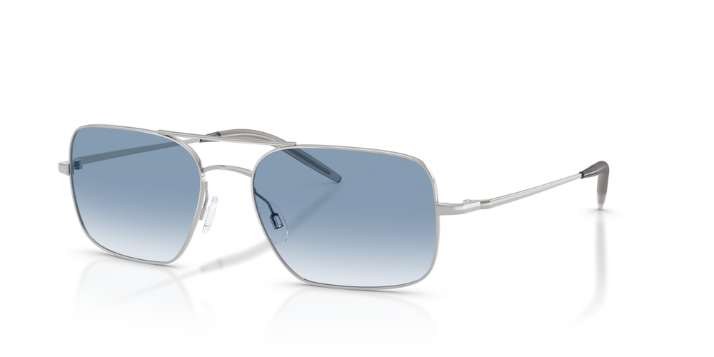 Sie Oliver Peoples Victory II mit Silber Gestell und Blau Gläsern - bild 4