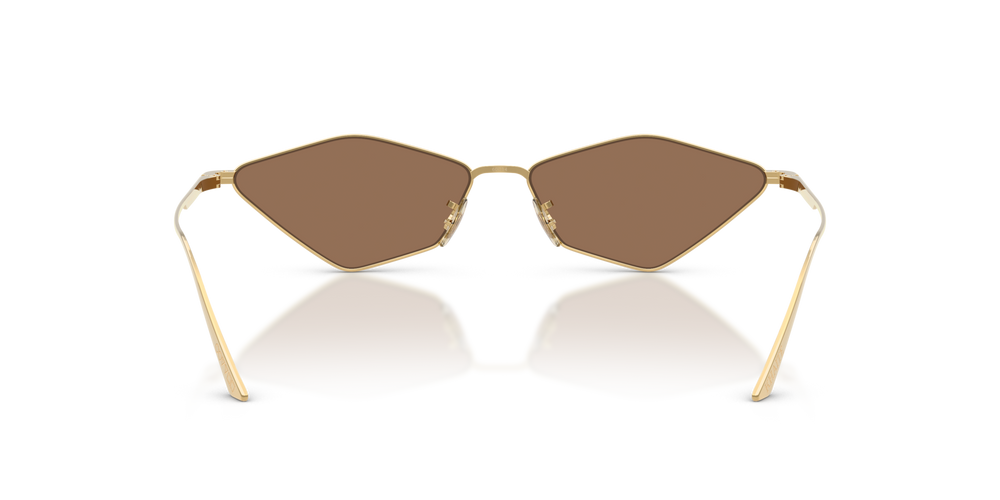 Oliver Peoples 2001C avec une monture Or et des verres Brun - image 5