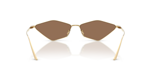 Oliver Peoples 2001C avec une monture Or et des verres Brun - image 5