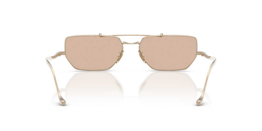Oliver Peoples Edition 7 avec une monture Or et des verres Brun - image 5