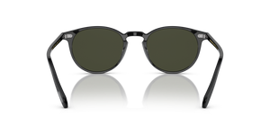 Sie Oliver Peoples Riley Sun mit Schwarz Gestell und Grün Gläsern - bild 5