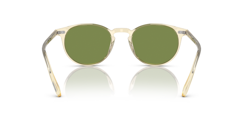 Oliver Peoples Riley Sun con montatura Marrone camoscio e lenti  Verde - immagine 5