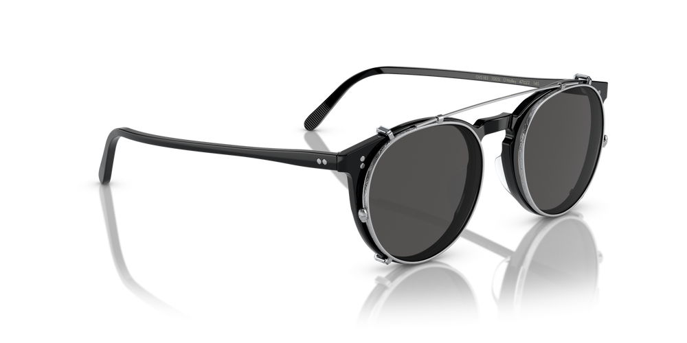 Oliver Peoples O'Malley Clip con montura Plateado y lentes Gris - imagen 4