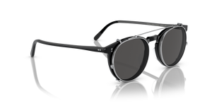 Oliver Peoples O'Malley Clip con montura Plateado y lentes Gris - imagen 4