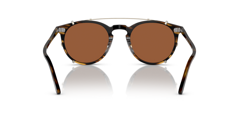Oliver Peoples O'Malley Clip with Gold frame and Brown lenses - image 6