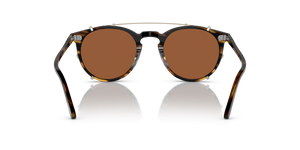 Oliver Peoples O'Malley Clip with Gold frame and Brown lenses - image 6