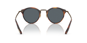 Sie Oliver Peoples OP-505 Sun mit Mahogani dunkel-Bronze Gestell und Blau Gläsern - bild 5