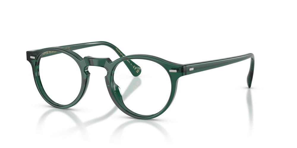 Oliver Peoples Gregory Peck con montatura Translucent Dark Teal - immagine 2