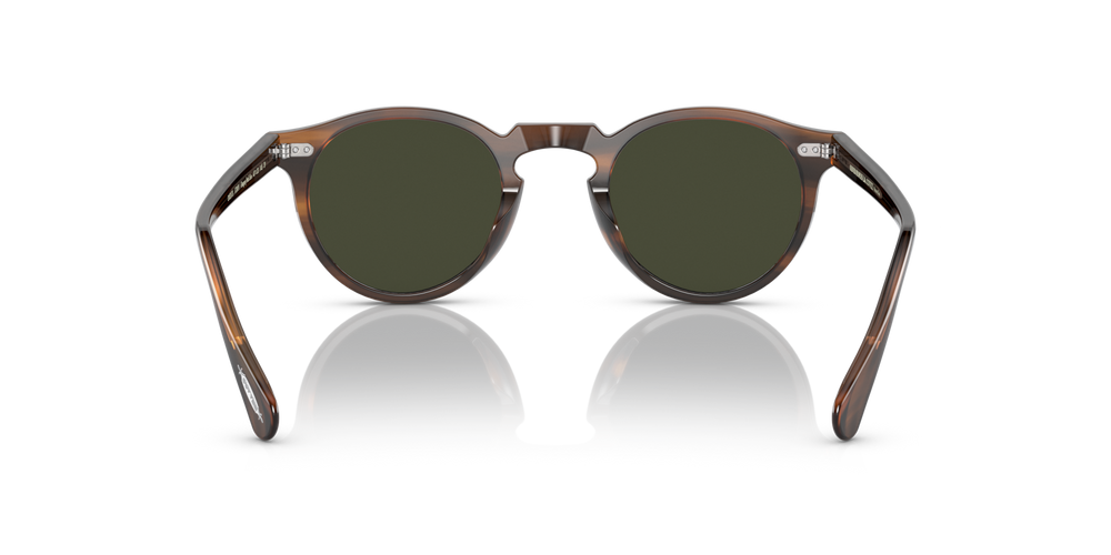 Sie Oliver Peoples Gregory Peck Sun mit Tortoise Toskana Gestell und Grün Gläsern - bild 5