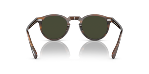Sie Oliver Peoples Gregory Peck Sun mit Tortoise Toskana Gestell und Grün Gläsern - bild 5