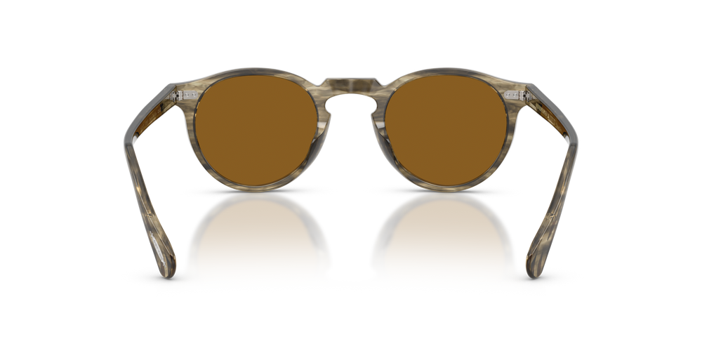 Oliver Peoples Gregory Peck Sun with Soft Olive Bark frame and Brown lenses - image 5