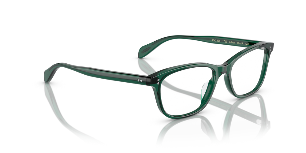 Oliver Peoples Ashton avec monture Turquoise foncé translucide - image 3