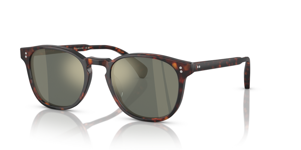 Sie Oliver Peoples Finley Esq. Sun mit Sand Tortoise halbmatt Gestell und Grün Gläsern - bild 5