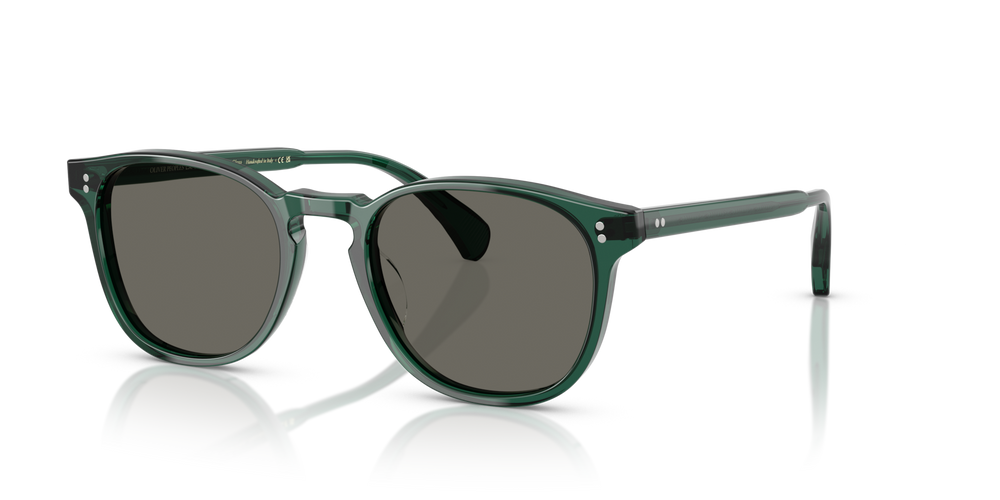 Oliver Peoples Finley Esq. Sun with Translucent Dark Teal frame and Grey lenses - image 6