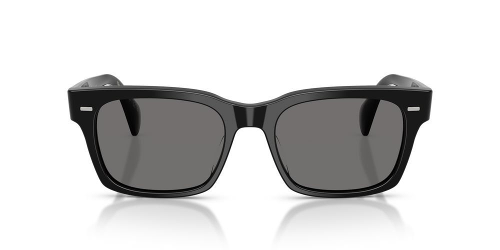 Oliver Peoples Ryce Sun、ブラックフレーム、グレーレンズ - 画像 2