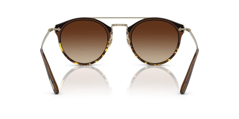 Sie Oliver Peoples Remick mit Espresso/382 Gradient/Gold Gestell und Braun Gläsern - bild 5