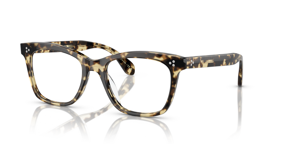 Oliver Peoples Penney Low Bridge Fit avec monture Écaille de tortue Hêtre - image 1