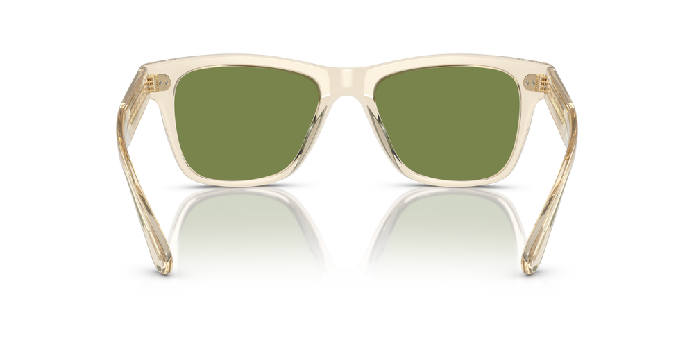 Sie Oliver Peoples Oliver Sun-F mit Gelbbraun Gestell und Grün Gläsern - bild 5