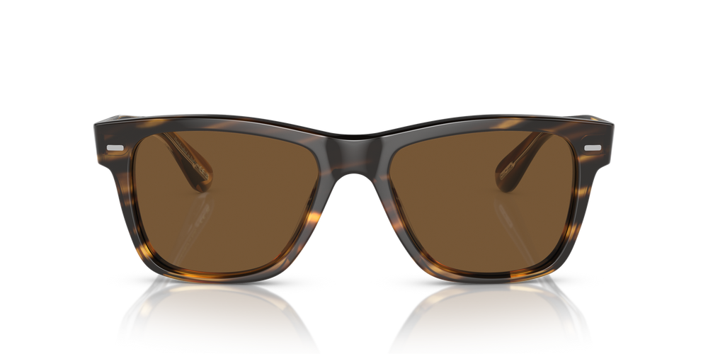 Oliver Peoples Oliver Sun avec une monture Cocobolo et des verres Brun - image 2