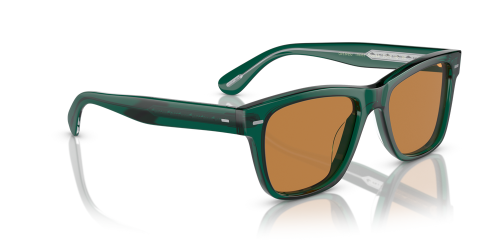 Sie Oliver Peoples Oliver Sun Limited Edition mit Translucent Dark Teal Gestell und Braun Gläsern - bild 3