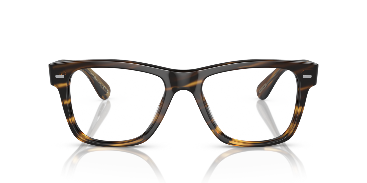 Oliver Peoples Oliver mit Cocobolo Gestell - Bild Rahmenfront