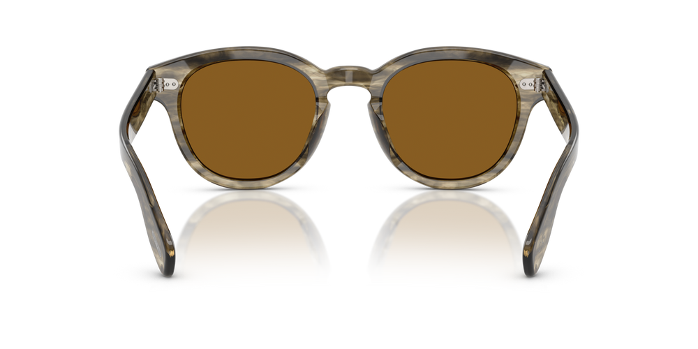 Oliver Peoples Cary Grant Sun Exclusive con montura Corteza y verde aceituna suave y lentes Marrón - imagen 5