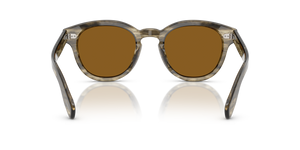 Oliver Peoples Cary Grant Sun Exclusive con montura Corteza y verde aceituna suave y lentes Marrón - imagen 5