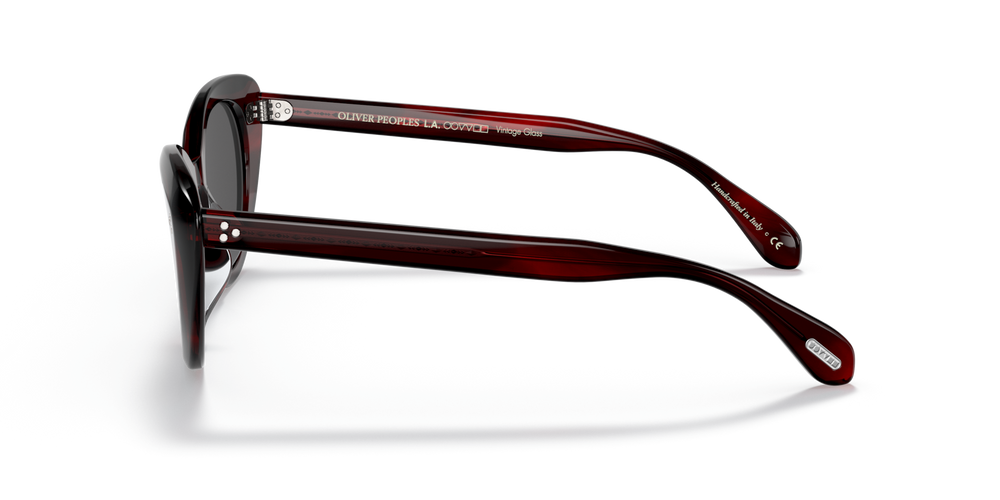 Sie Oliver Peoples Rishell Sun mit Bordeaux Bark Gestell und Grau Gläsern - bild 4