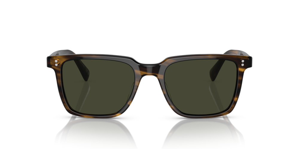 Oliver Peoples Lachman Sun avec une monture Écorce et des verres Vert - image 2