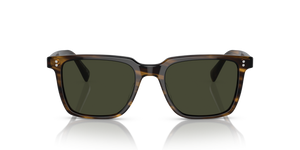 Oliver Peoples Lachman Sun avec une monture Écorce et des verres Vert - image 2
