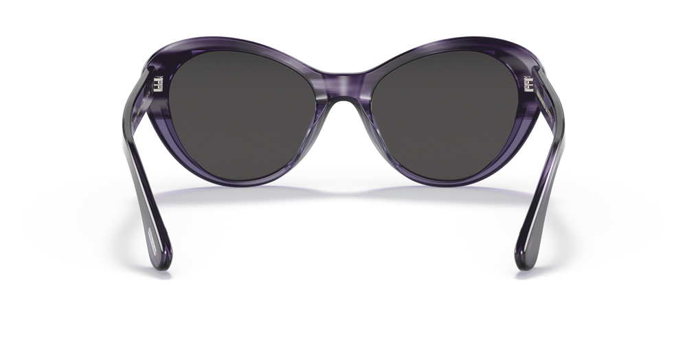Oliver Peoples Zarene con montatura Dark Lilac VSB e lenti  Grigio - immagine 5