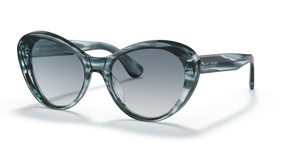 Sie Oliver Peoples Zarene mit Washed Lapis Gestell und Braun Gläsern - bild 1