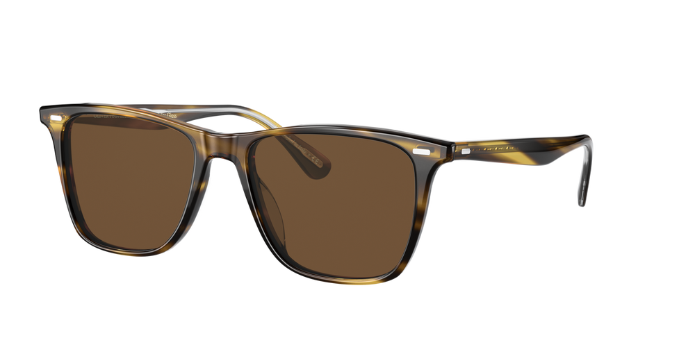 Sie Oliver Peoples Ollis Sun mit Cocobolo Gestell und Braun Gläsern - bild 1