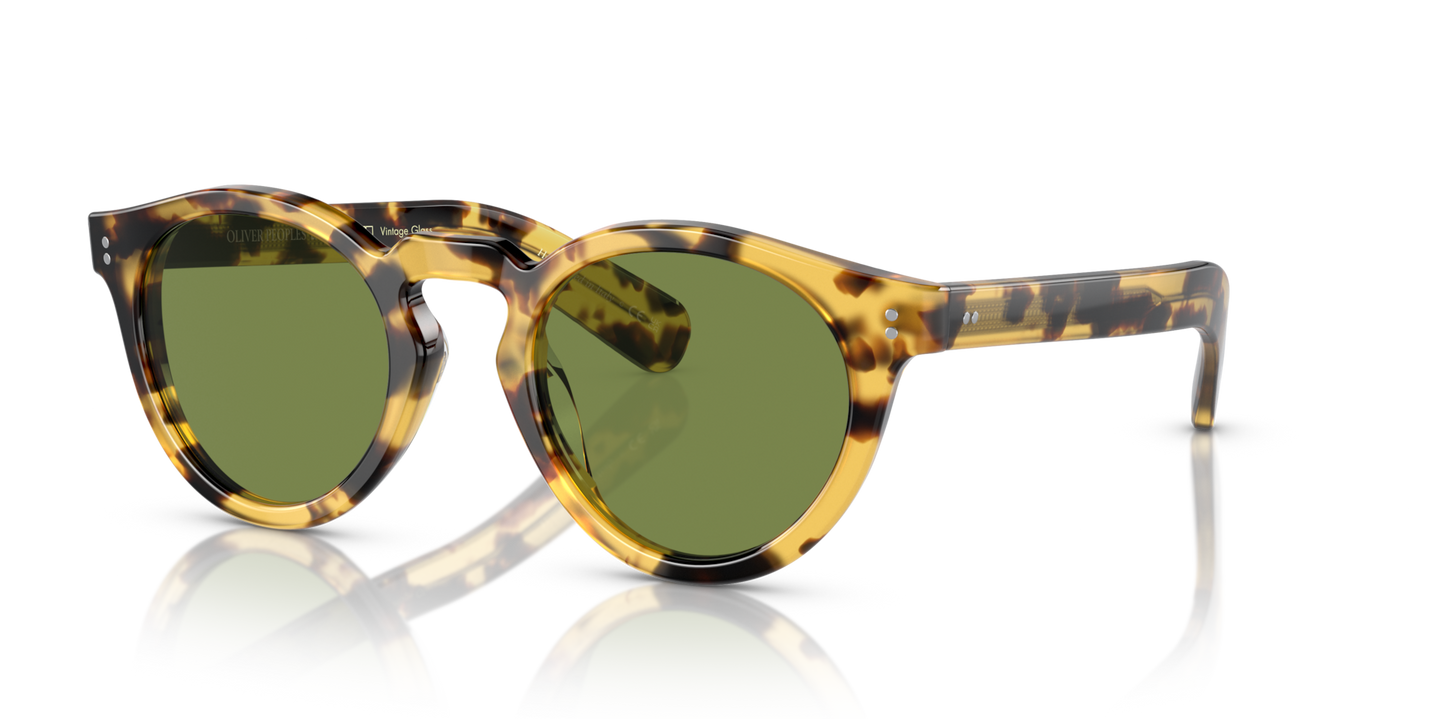 Oliver Peoples Martineaux with YTB frame and Green lenses - Image Pins