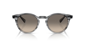 Oliver Peoples Romare Sun avec une monture Écaille de tortue Motif Gris et des verres Gris - image 2