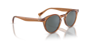 Oliver Peoples Romare Sun avec une monture Espresso et des verres Bleu - image 3
