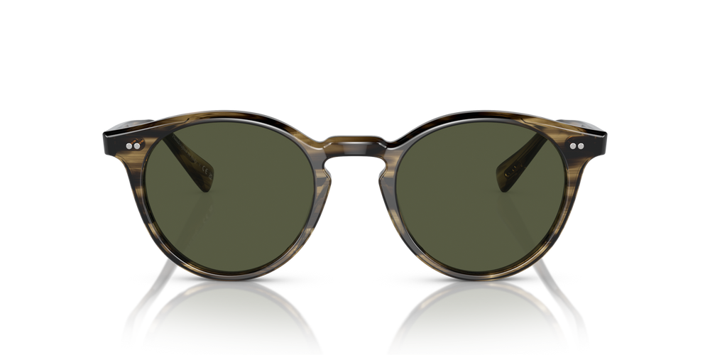 Oliver Peoples Romare Sun con montura Verde aceituna y humo y lentes Verde - imagen 2